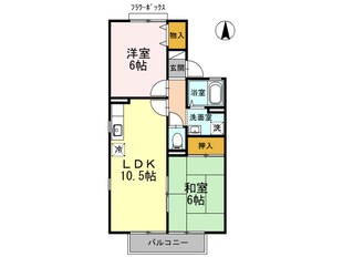 コレージュコート　Ａ棟の物件間取画像